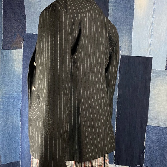 Vintage 90’s Prima Donna Pinstripe Blazer w/button Detail Sz S - Picture 9 of 9